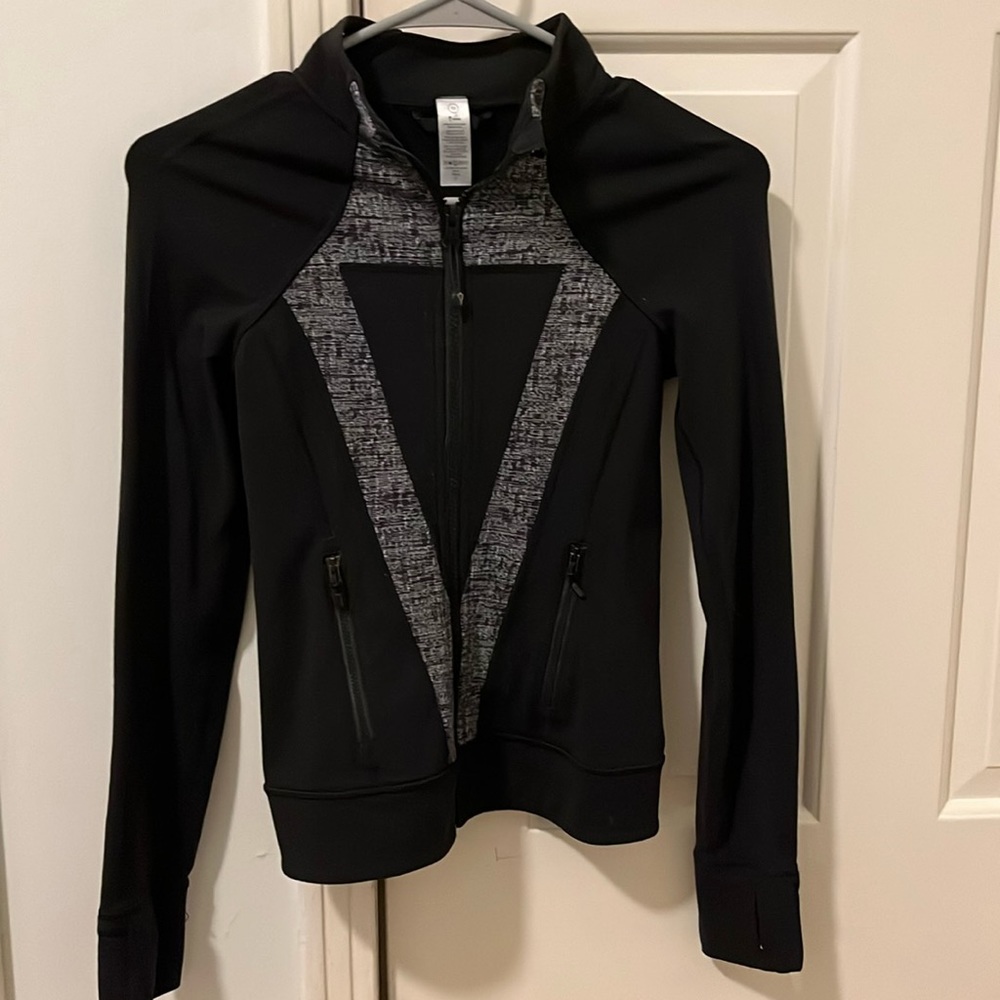 Black and gray ivivva jacket